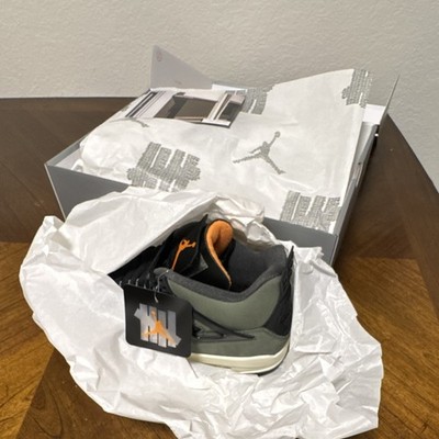 Undefeated x Air Jordan 4 Retro 2025  US 10 DS