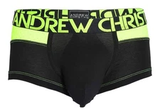 Andrew Chriatian Trophy Boy Active Boxer: Black - 90916 - Large & X-Large