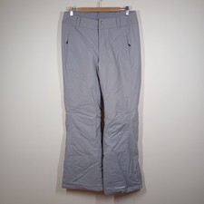 Columbia Pants Women Medium Gray Insulated Snow Ski Waterproof Outdoor