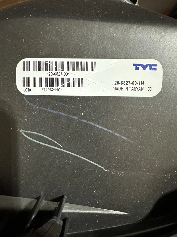 Fits 2007 - 2009 Nissan Altima Sedan Right Passenger Halogen Black Headlight - Image 2 of 2