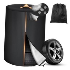 Tire Cover for Storage, 600D Waterproof Tire Storage Bag with Reflective