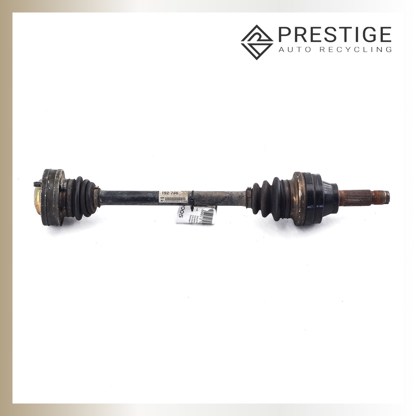 2003-2012 MASERATI QUATTROPORTE Axle Half Shaft Rear Right 192746
