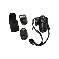 Pentax K-x Digital SLR DA Series Kit with Lens and Built-in Flash, Black