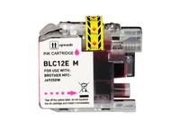 Premium Tinte Patrone Xl Kompatibel Zu Brother LC-12EM MFC-J 6925 Dw Magenta Rot
