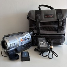 Videocamera digitale Sony DCR-TRV140E Digital8 nastro HANDYCAM set completo funzionante