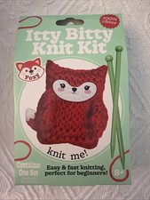 Kit maglia Itty Bitty - Foxy. Impara a lavorare a maglia - Tutto incluso e guida facile per lavorare a maglia