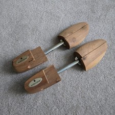 NORDSTROM WOOD SHOE TREES Men's Size Medium Keeper Stretcher Form Wooden Shaper