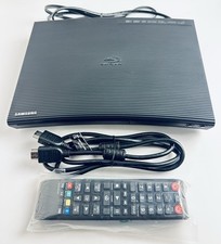 Samsung BD-JM57 Blu-ray DVD Player HDMI Cable And New Remote Tested