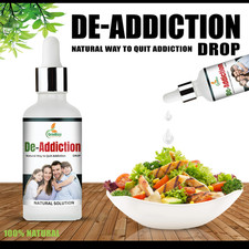 Ayurvedic No Addiction Drop Quit Smoking Drinking Alcohol Nasha Mukti Natura 30m