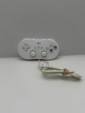 White Classic Controller Nintendo Wii RVL-005 OEM Genuine Official Pro Gamepad