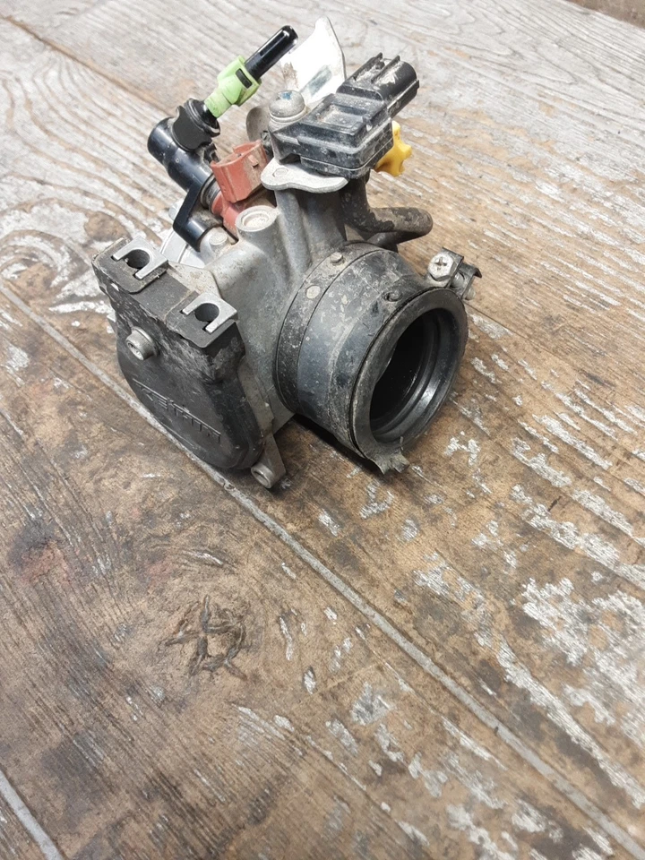 Honda CRF450 CRF450R 2011 11 09-12 carrocería del acelerador admisión de combustible de aire BR-697 Foto 3 de 4