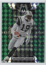 2023 Panini Mosaic Green Mosaic Prizm Keyshawn Johnson #81 12v1