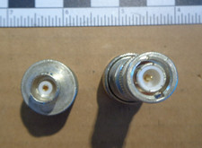 2 Coaxial N to BNC Adapters - Coaxial N Male to BNC Male  N Male to BNC Female.