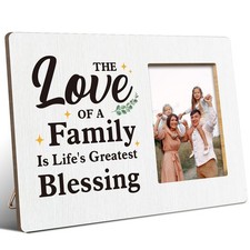Family Portraits Picture Frame Christmas Gifts Mom Dad Son Daughter The Love