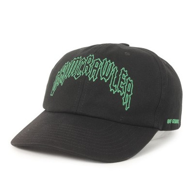 RAF SIMONS Cap Black Size: O S | 22SS Logo Embroidered 6 Panel Used BEEG-0