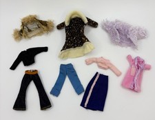 Mga Lil Bratz Clothes Lot For 4 Dolls Y2k Jackets Pants Tops Cheetah Coat Mga Lil Bratz Clothes Lot For 4 Dolls Y2k Jackets Pants Tops Cheetah Coat