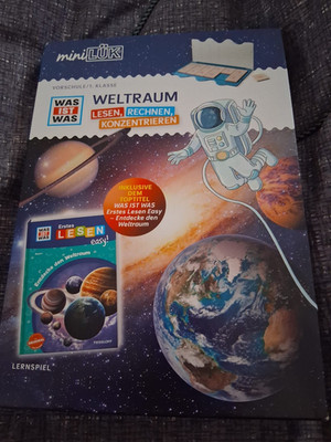 miniLÜK Set Kontrollgerät und Übungshefte Lesen, Rechnen, Weltraum