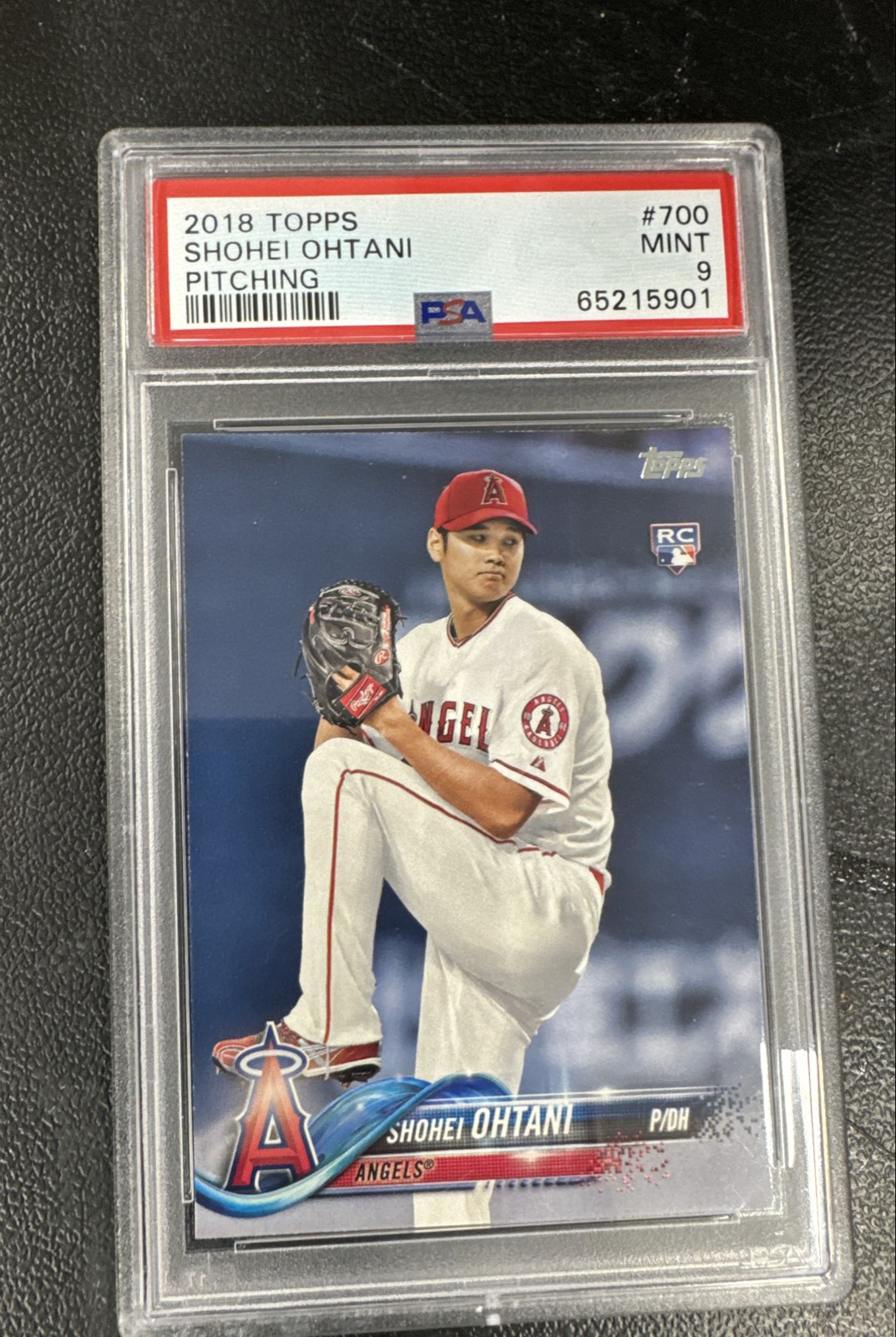 2018 Topps - Shohei Ohtani #700 Pitching (RC)PSA-9