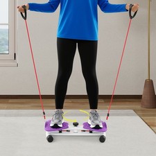 Modern Waist Exercise Twist Board, Waist Twisting Board for Women Purple