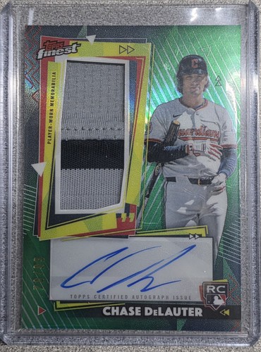 2026 Topps Finest Chase DeLauter Base (RAW)