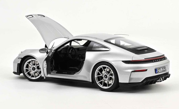 Porsche 911 GT3 Pack Touring 2025 Silber Norev 1/18 Sammlerauto Metall-image