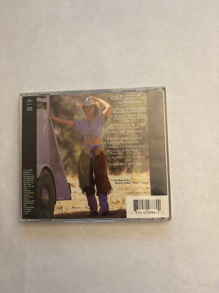 Shania Twain - The Woman In Me CD 1995 Country Mercury Records Foto 4 de 4