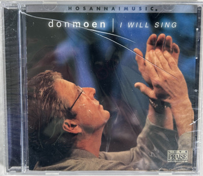 Don Moen I Will Sing CD Hosanna! Integrity Live Worship New