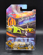 Hot Wheels Happy New Year 2015 Carbonator Gold/Black Diecast 1:64 Unopened Box