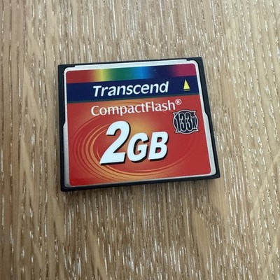 Transcend 2 GB Compact Flash Karte 