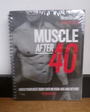 NEW MENS HEALTH TRAINING GUIDE MUSCLE AFTER 40 SPIRAL BOUND