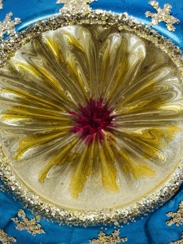 Christopher Radko Azul Real Doble Estrella Reflector Adorno de Navidad 9 pulgadas - Imagen 12 de 12