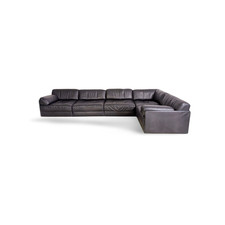 De Sede DS 76/78 Modulsofa Ecksofa Design Eckcouch Leder schwarz