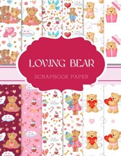 Valentine's Day Loving Bear Scrapbook Paper DIY Craft Card Making Gift Set