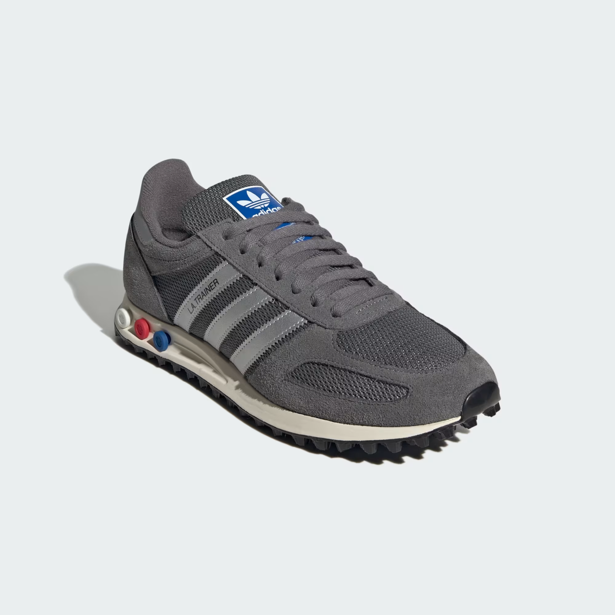 Adidas Men's Originals LA TRAINER OG SHOES in Grey / Silver
