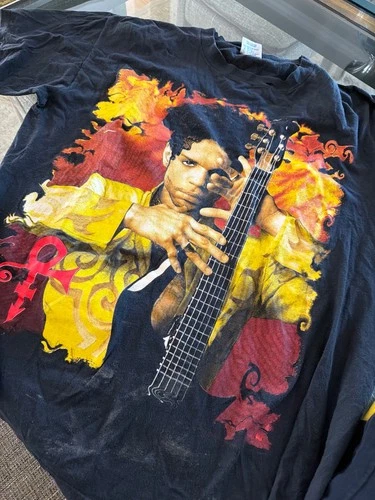 90s PRINCE Love Symbol Tour T-Shirt Brockum One Size 1990s vintage concert t-shirt, vintage, single stitch, B+ condition
