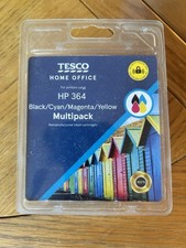 NEW TESCO HOME OFFICE PRINTER INK FOR PRINTERS USING HP 364-MULTIPACK.
