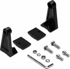 Universal Light Bar Mounting Brackets - Side Mount Base for Dual Row LED Stra...