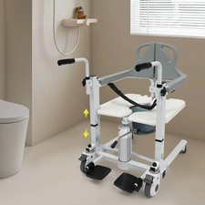 Hydraulic Patient Lift Nursing Chair Patient Transfer Chair 180  Open  Close