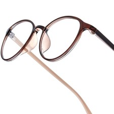 TR90 Eyeglass Frame Women Round Retro Vintage Brand Design Glasses Men 7122