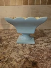Vintage Hull Pottery #158 Light Blue Compote/ Planter/Candy Dish 1950’s