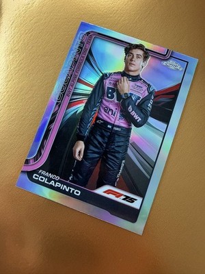 2025 Topps Chrome F1 Franco Colapinto Refractor F1 Driver #15
