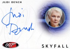 2013 Rittenhouse James Bond Autographs and Relics Trading Cards 17