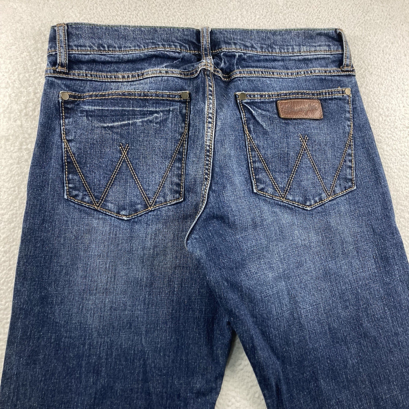 Men 33x33 Blue Denim Cowboy Western Rodeo