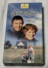 Sarah Plain And Tall Winters End VHS (1999) Glenn Close, Christopher Walken