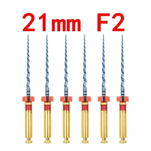 Dentale Endo Rotante File Calore Attivato Conico Oro NITI Uso Motore 21/25mm - Foto 25 di 29