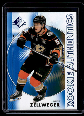 2024-25 SP Rookie Authentics Blue Olen Zellweger.. Rookie #106 | eBay