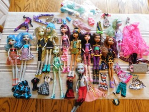 monster high doll lot ebay