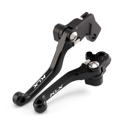 CNC Pivot Brake Clutch Levers For KAWASAKI KLX 250R/300R/650R KLX300R KLX650R - Picture 2 of 7