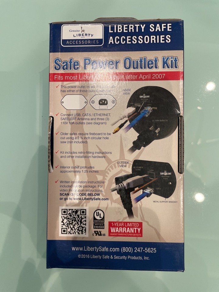 Liberty Safe Power Accessory Kit Deluxe Bundle eBay