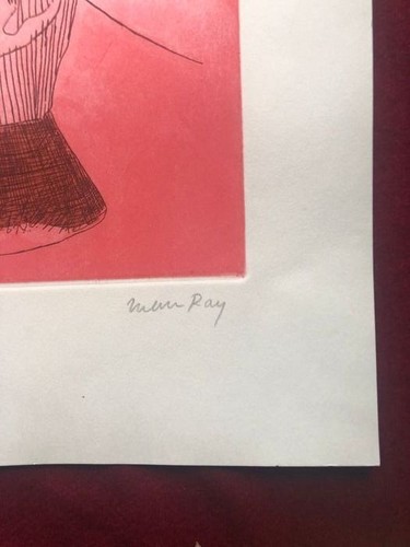 Man Ray Original Etching COA Hand Signed Limited Edition Collection - Picture 7 of 10